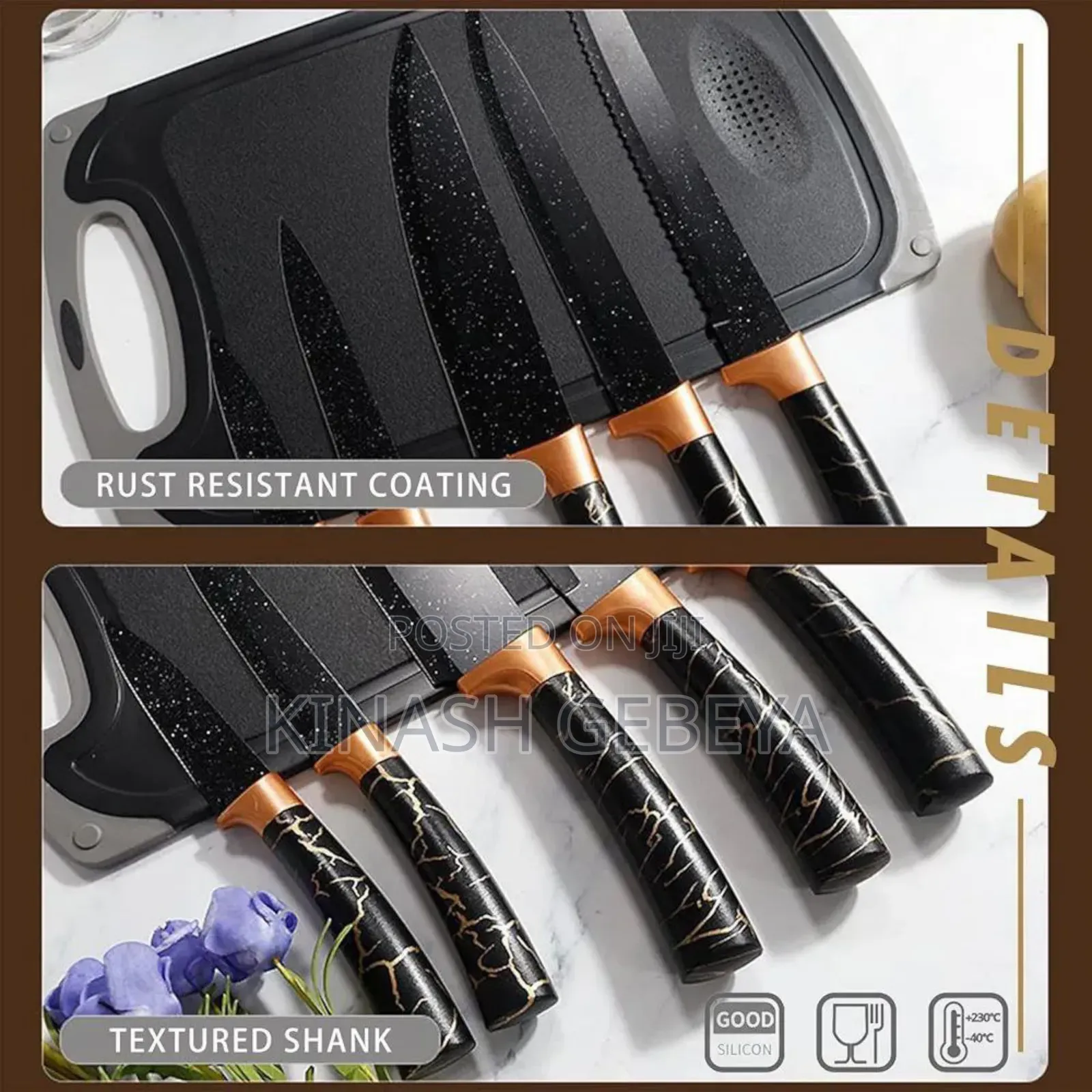 25pcs Silicone Kitchenware Set(የኪችን እቃዎች)