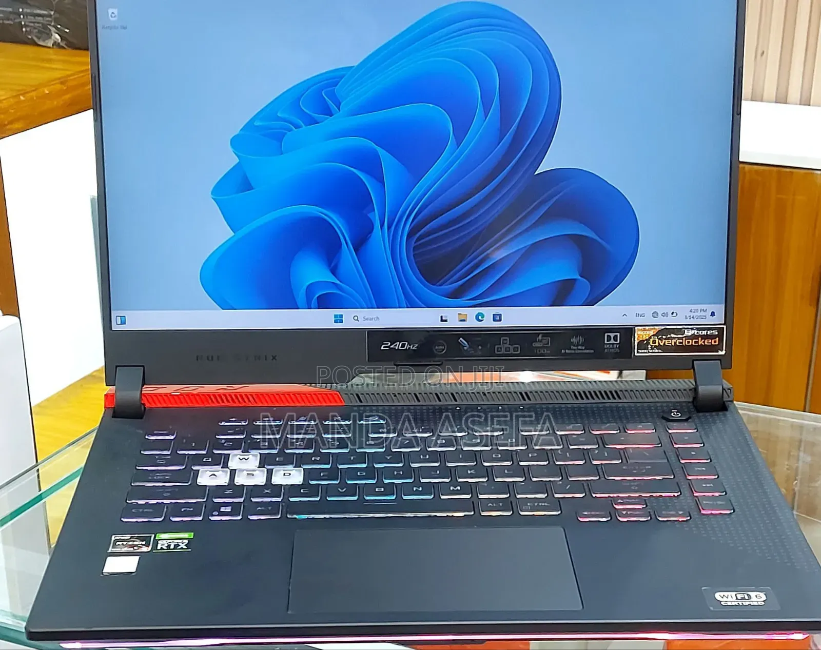 New Laptop Asus ROG Strix G16 G614 16GB AMD Ryzen 9 SSD 1T