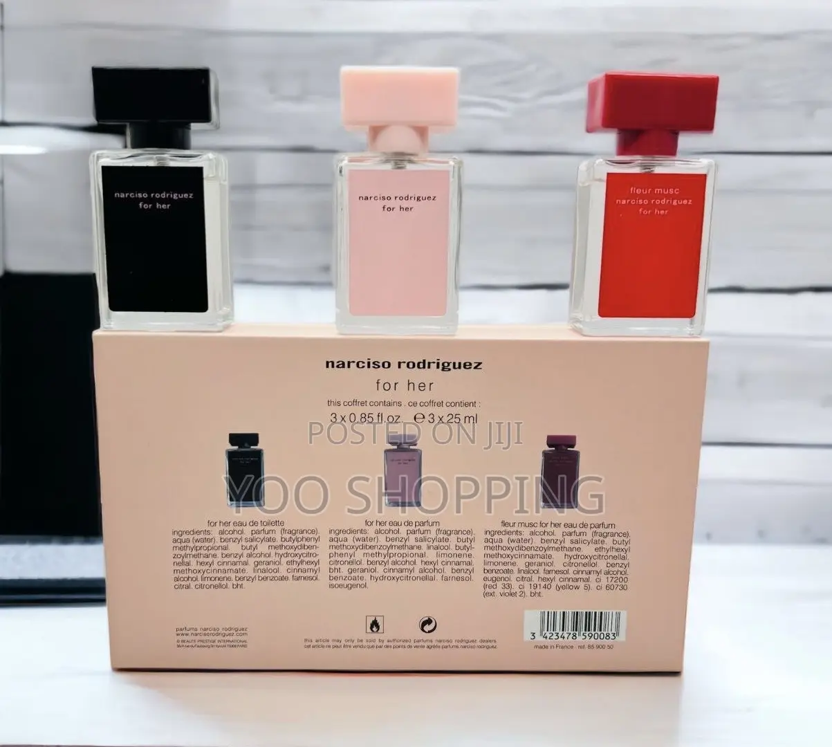 Narciso Rodriguez Three in One Set for Ladies