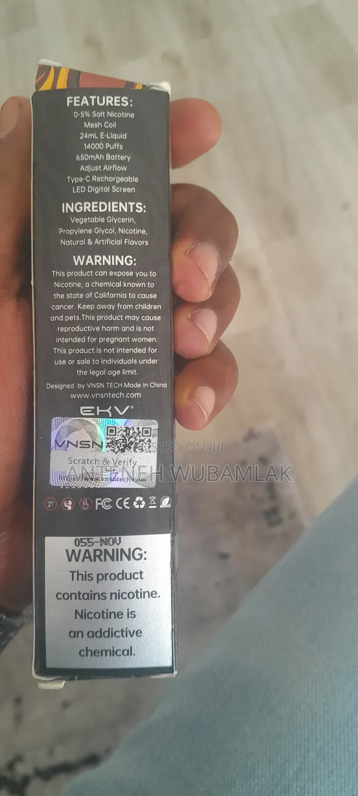 Vape VNSN Pinaple Flavor