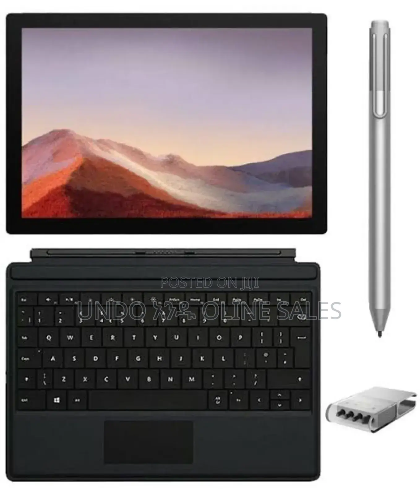 Surface 3 Microsoft Cover Keyboard English Us/Canada Black