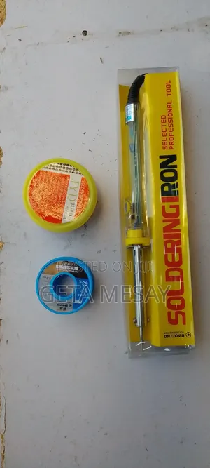 Photo - Professional 3-in-1 Soldering Kit - 60w Soldering Iron, Wire Paste