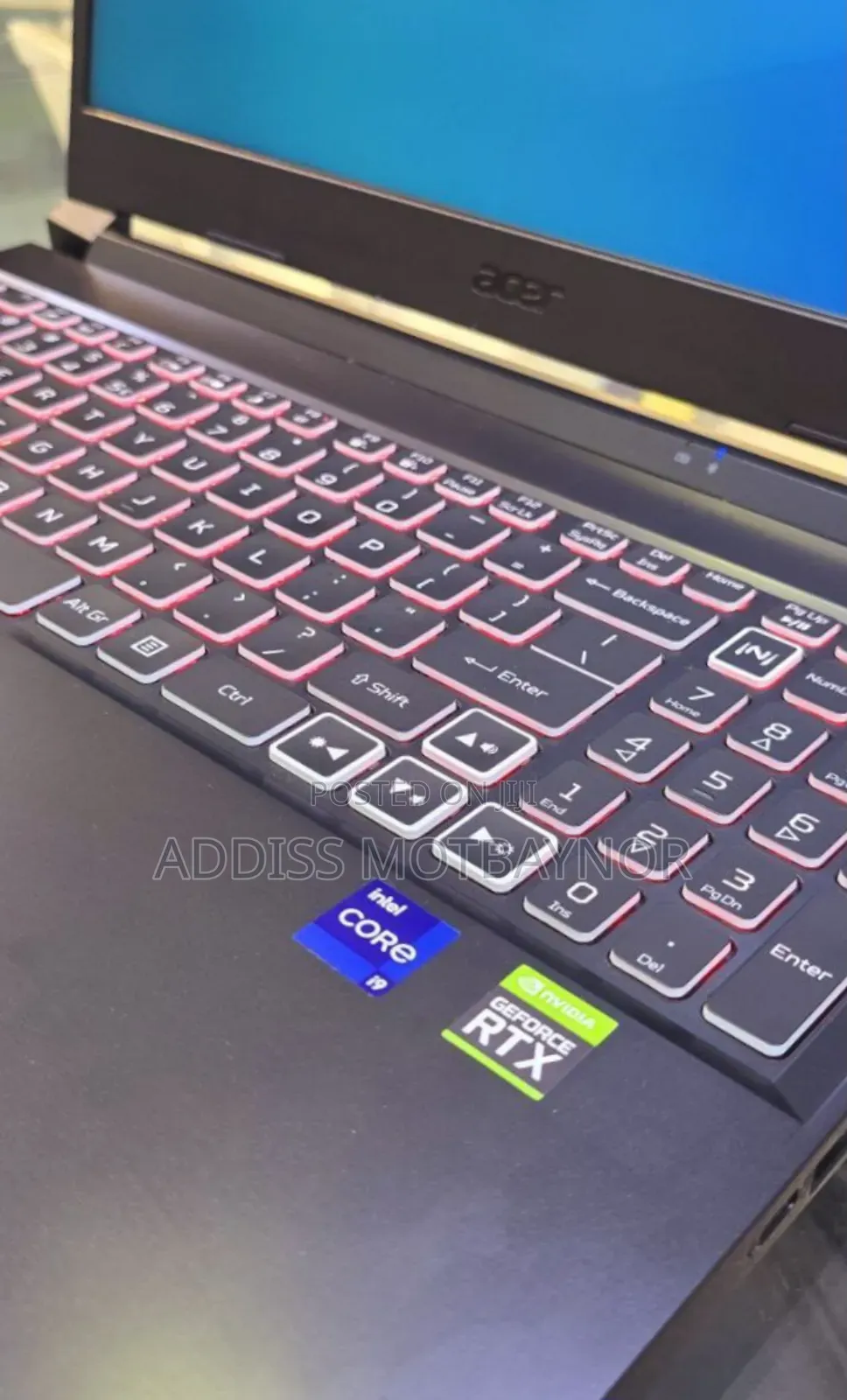 New Laptop Acer Nitro 5 16GB Intel Core I7 SSD 512GB