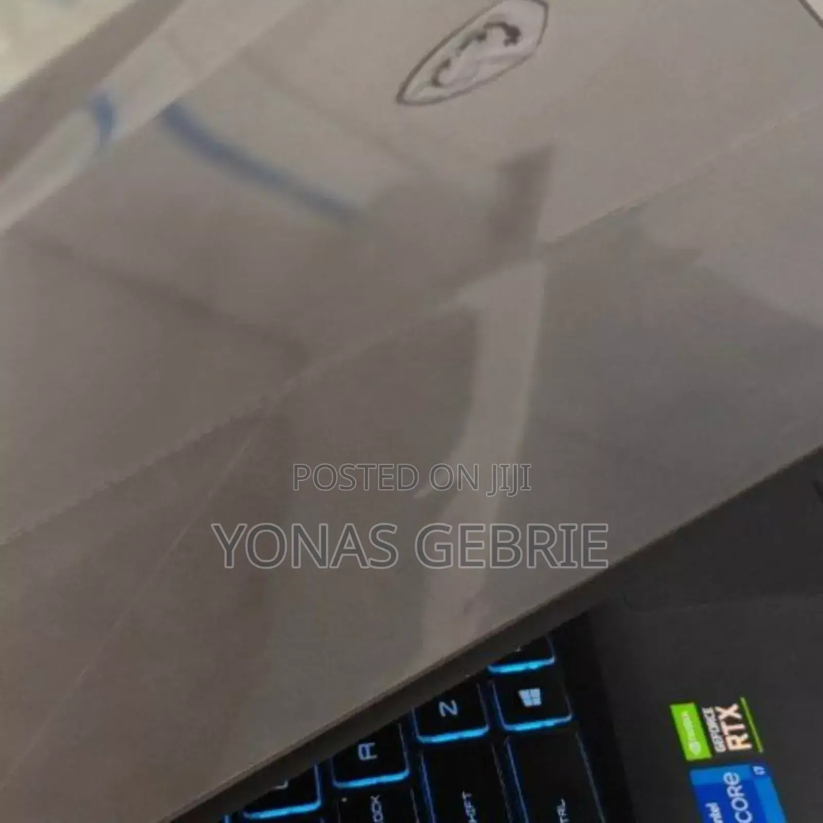 New Laptop MSI 16GB Intel Core I7 SSD 1T