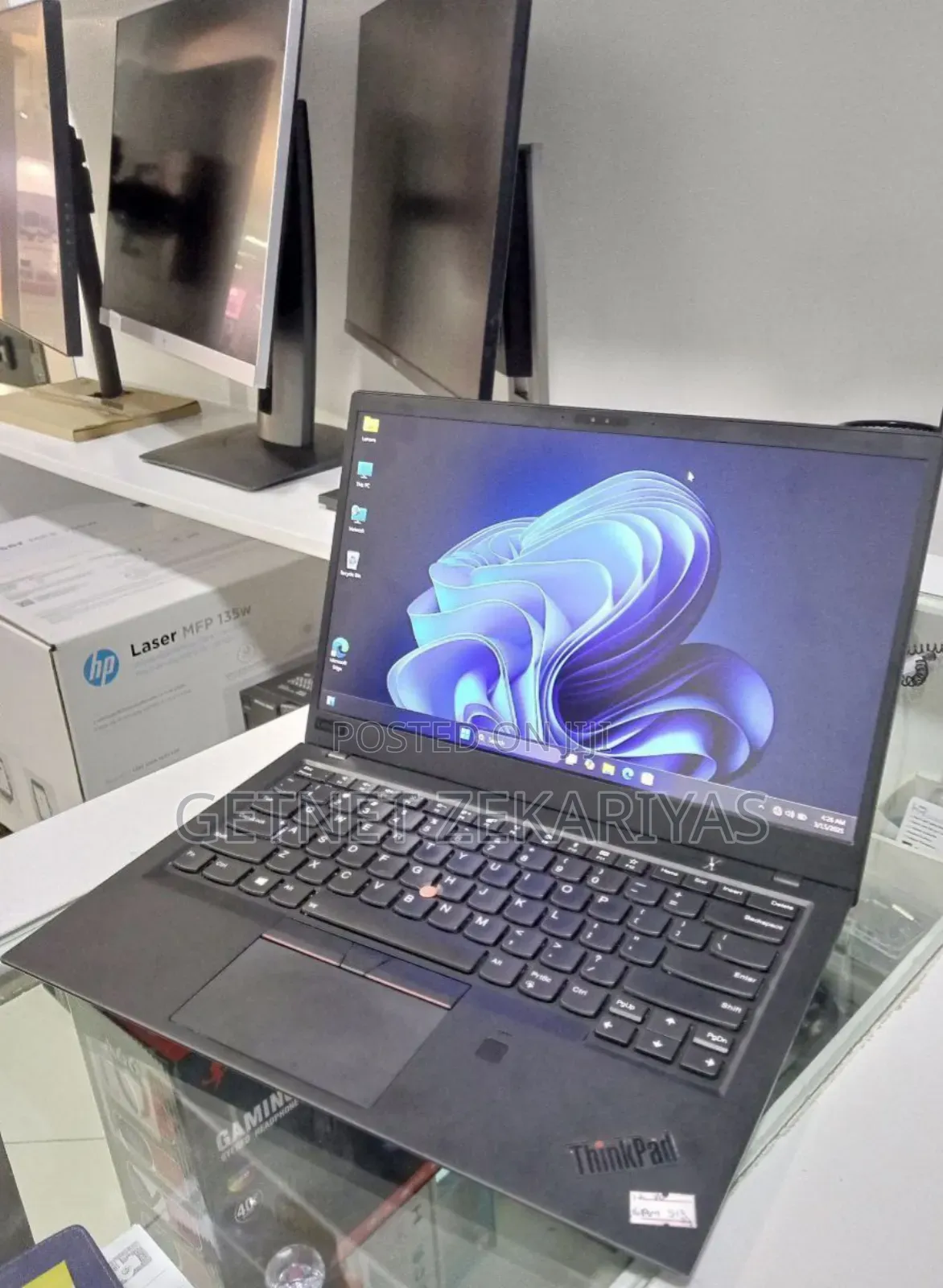 New Laptop Lenovo ThinkPad X1 Carbon 16GB Intel Core I7 SSD 512GB