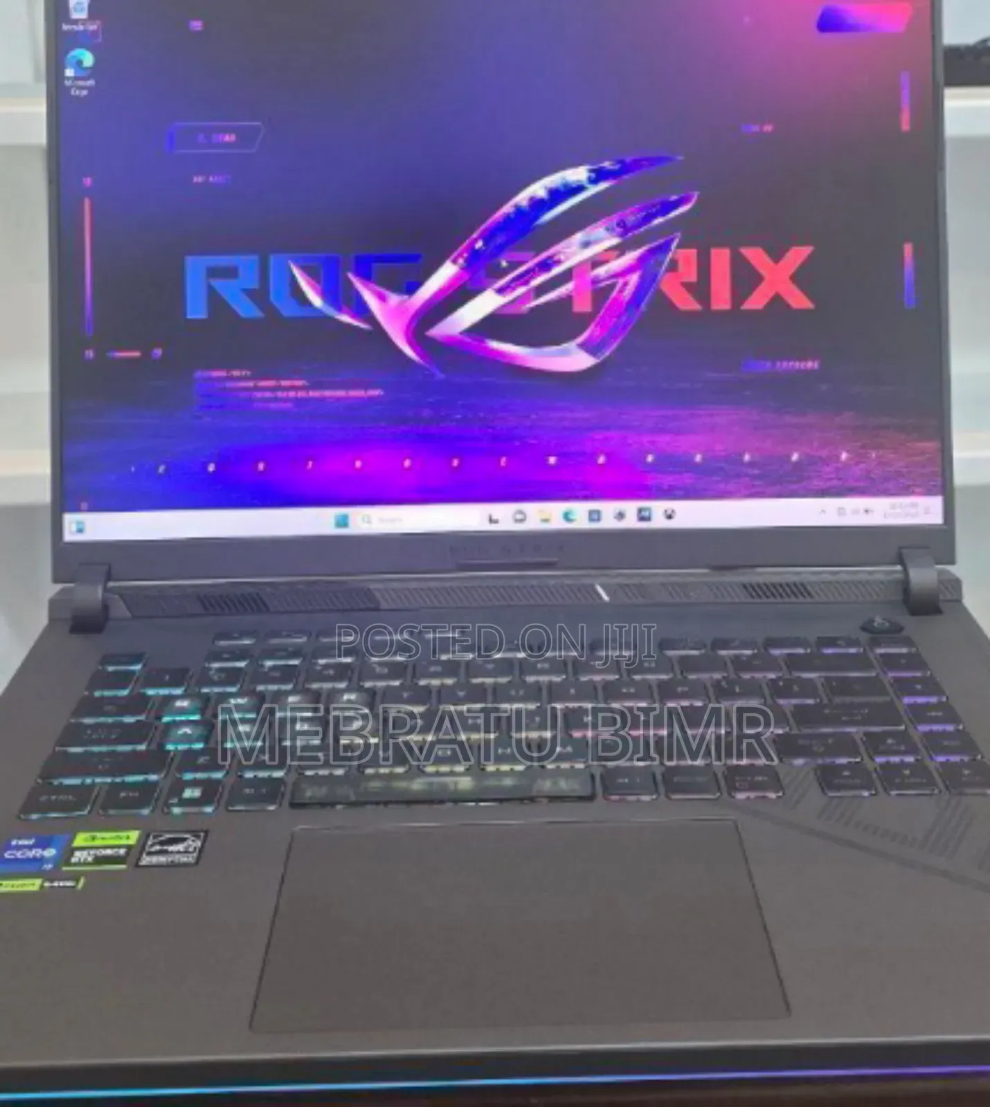 New Laptop Asus ROG Strix G16 G614 16GB Intel Core I7 SSD 1T