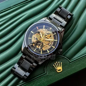 Black Rolex Automatic Watch