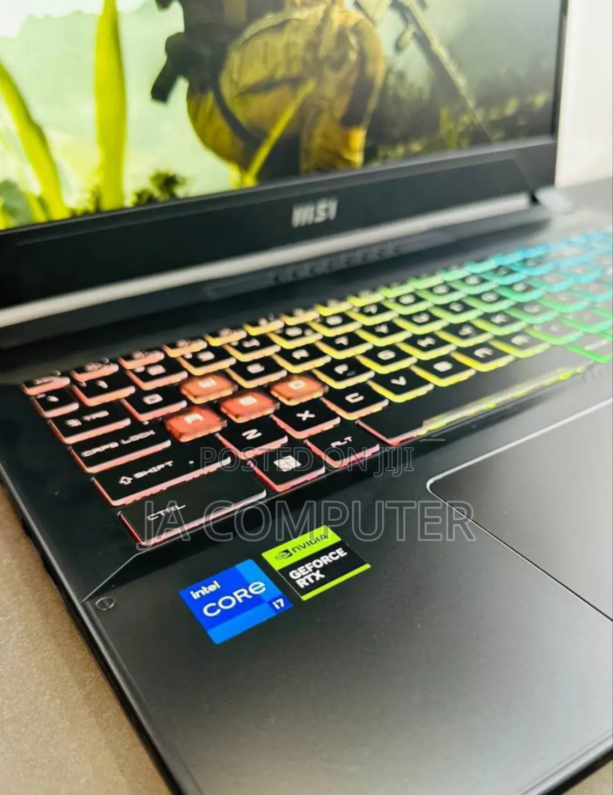 New Laptop MSI Katana GF66 16GB Intel Core I7 SSD 1T