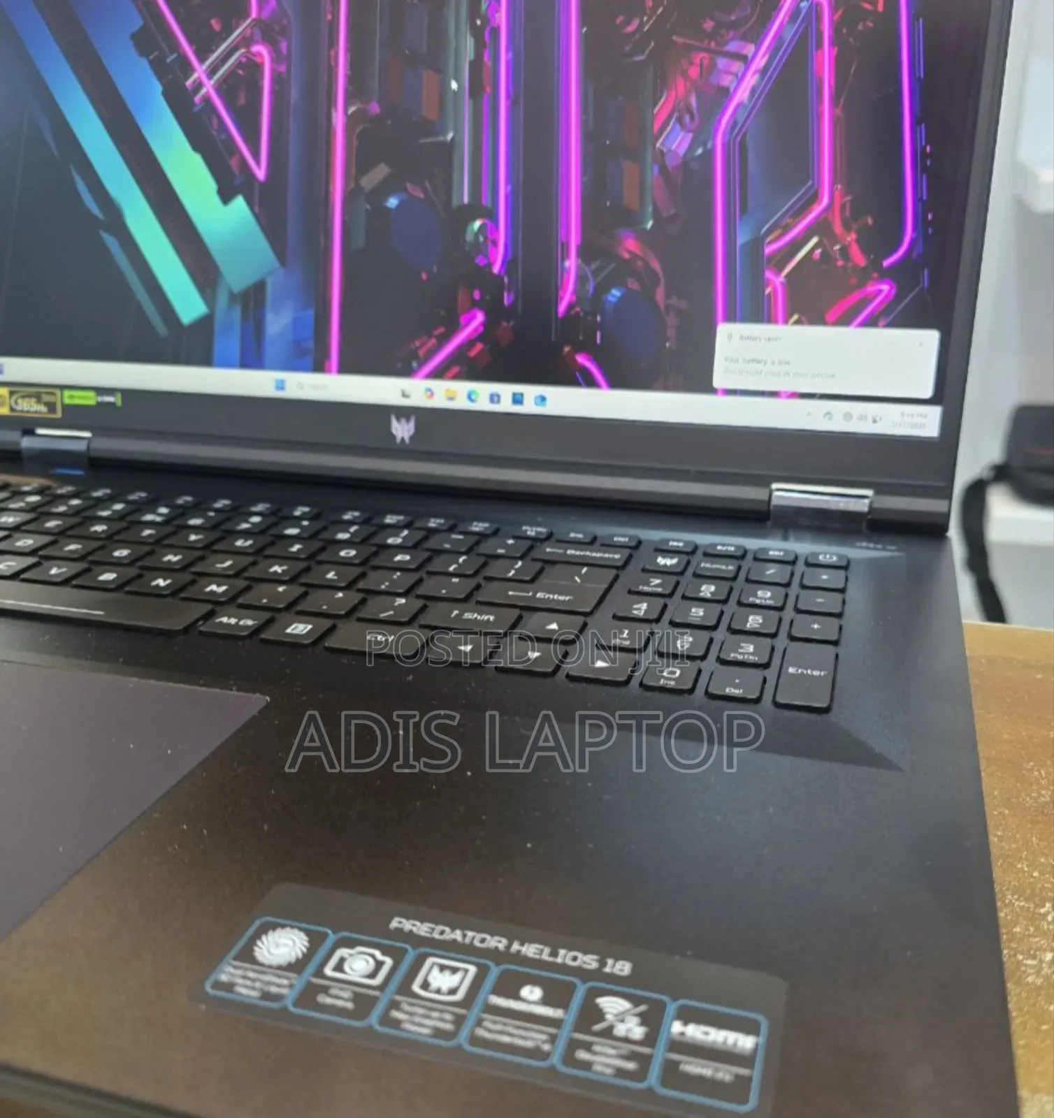 New Laptop Acer Predator Helios 18 PH18-71 16GB Intel Core I7 SSD 1T