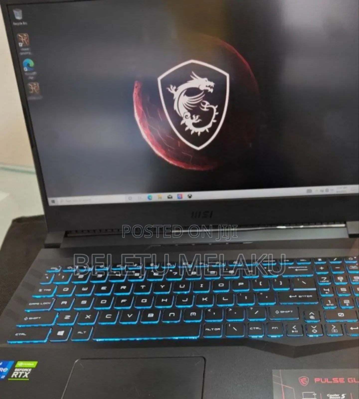 New Laptop MSI GP66 Raider 10GU 16GB Intel Core I7 SSD 1T