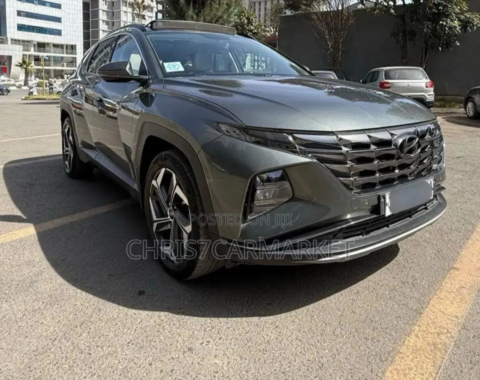 Hyundai Tucson Limited 2022 Green