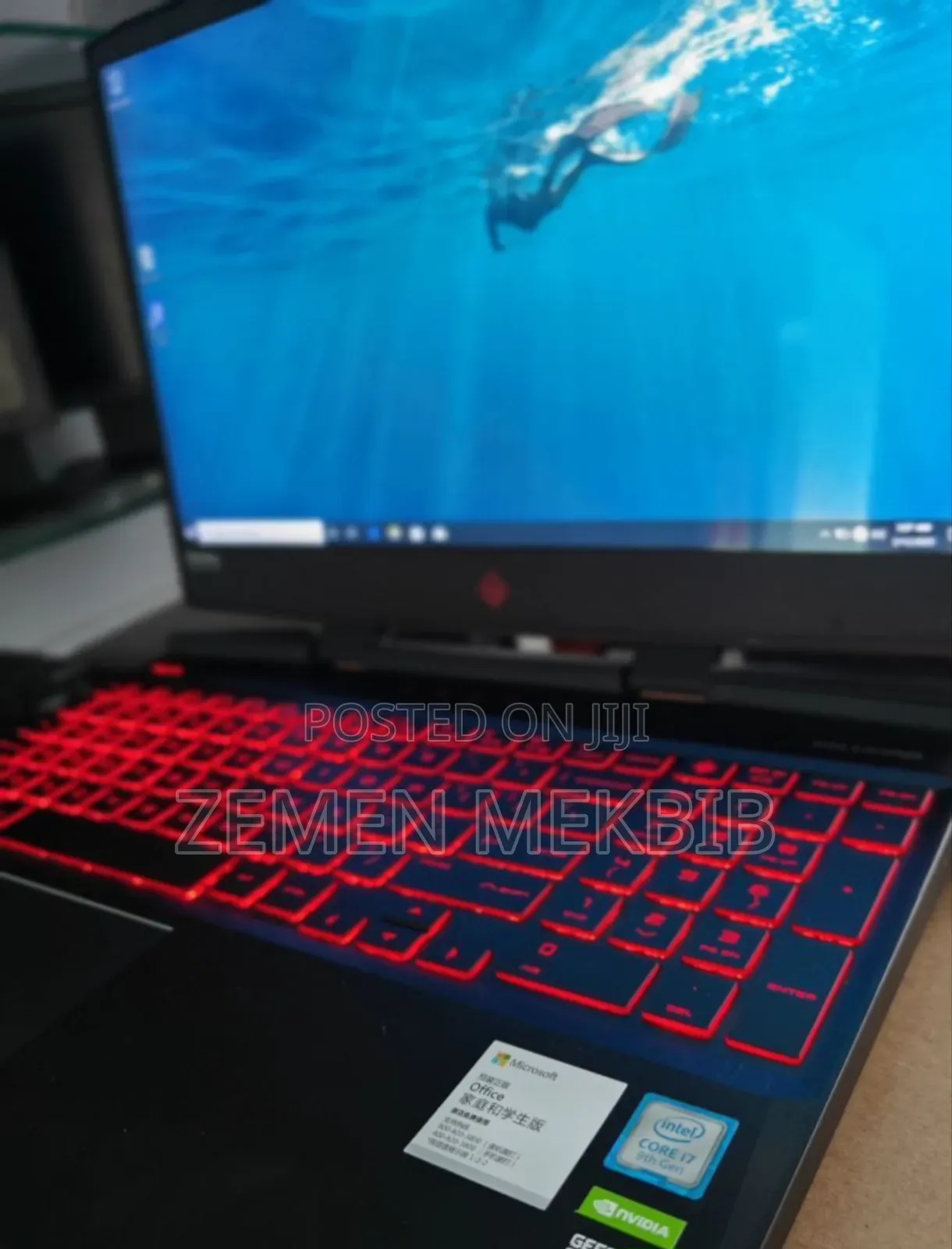 New Laptop HP Omen 15 16GB Intel Core I7 SSD 512GB