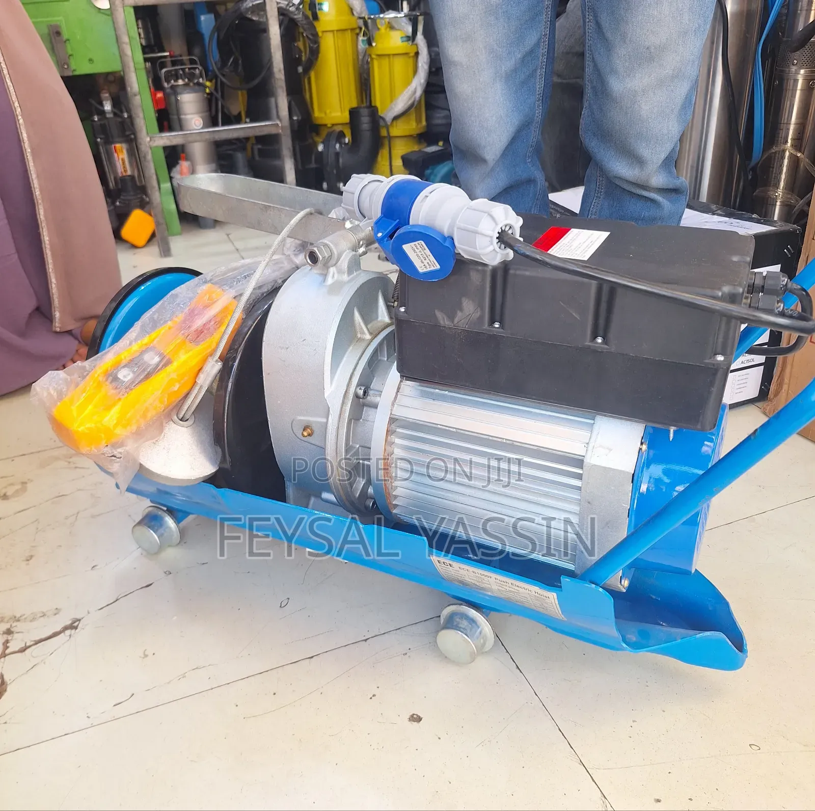 የኮንክሪት ዊንች ዲናሞ 1 Ton Concrete Winch 1 Ton