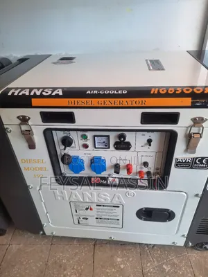 Photo - Hansa Generator 6.7kw Silent Single Phase Air Cooled