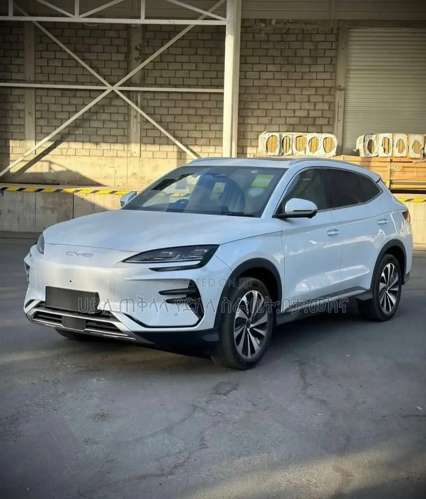 New BYD Song Plus 2024 White