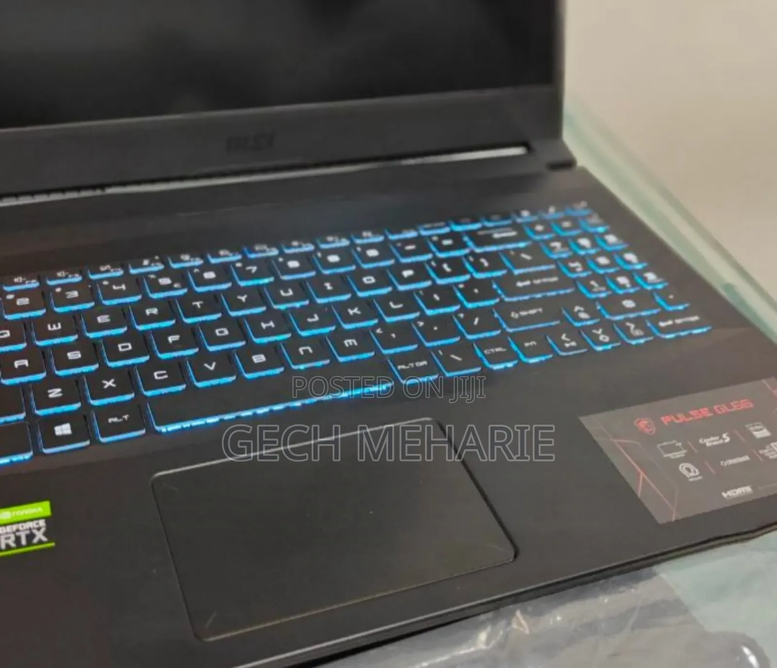 New Laptop MSI Pulse GL66 16GB Intel Core I7 SSD 1T