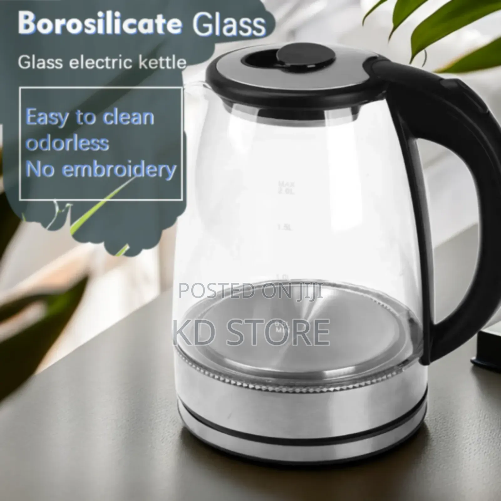  Panana Glass Kettle
 የብርጭቆ የዉሃ ማሞቂያ