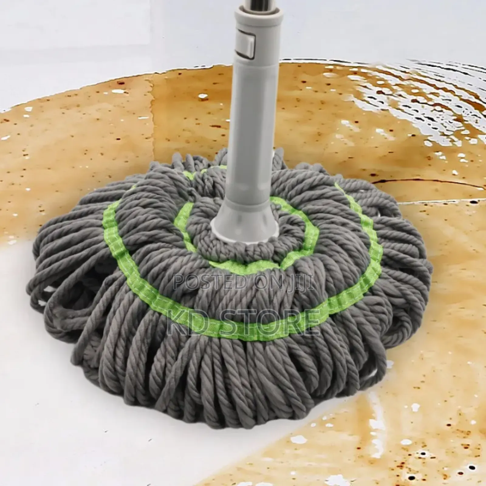 Self-Twisted Swab Mop በራሱ የሚጨምቅ መወልወያ