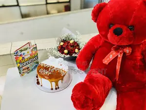 Yaho Toy and Flower  and Cake Gift Set