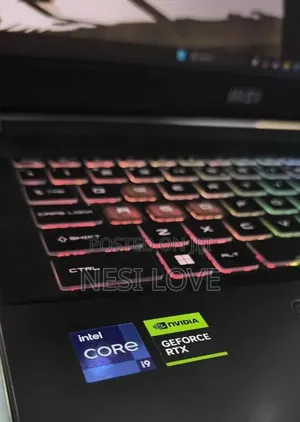 New Laptop MSI Pulse GL76 16GB Intel Core I9 SSD 1T