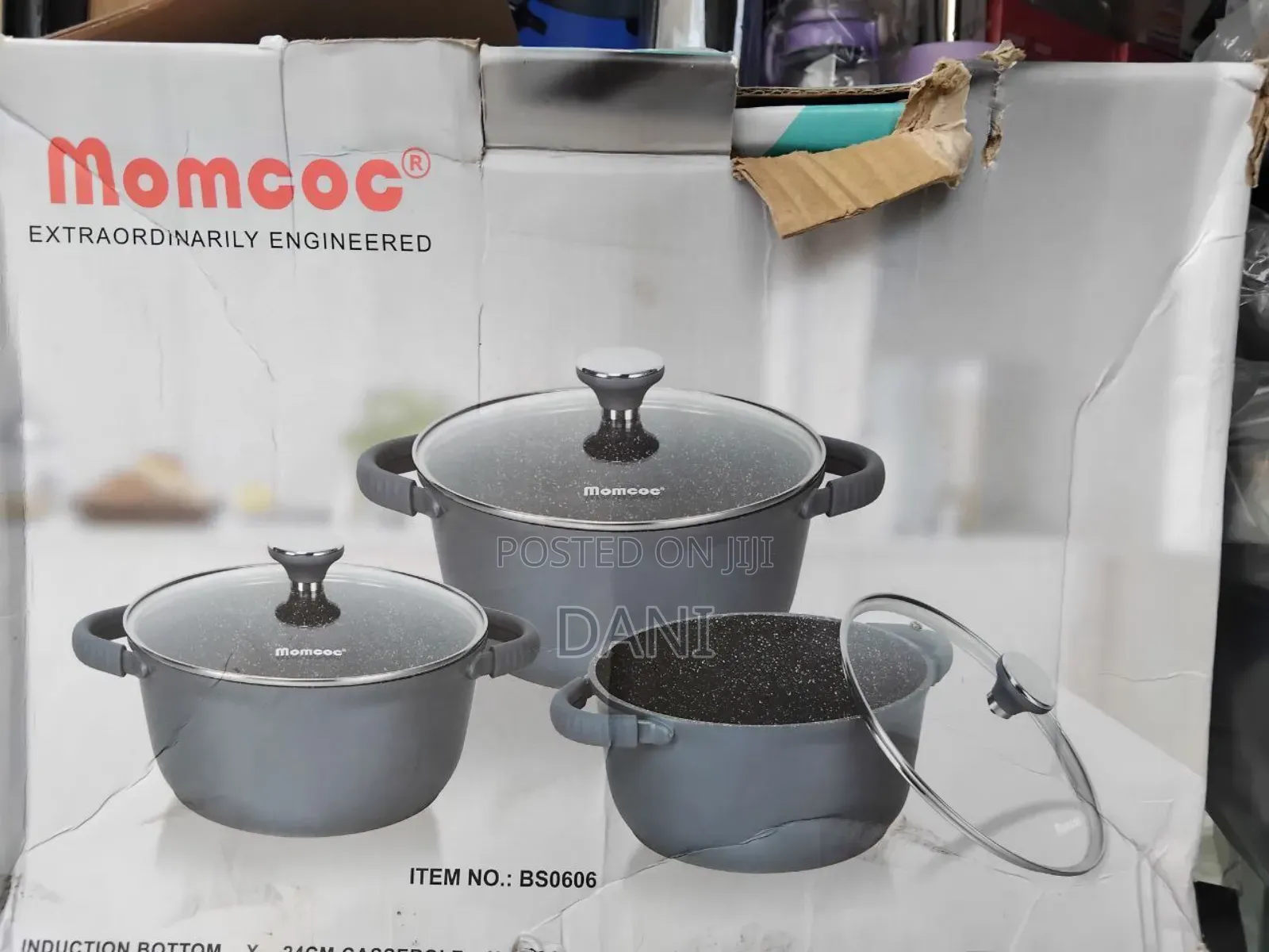 Momcoc ግራናይት ድስት