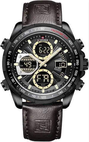 Naviforce Nf9197l Luxury Leather Watch