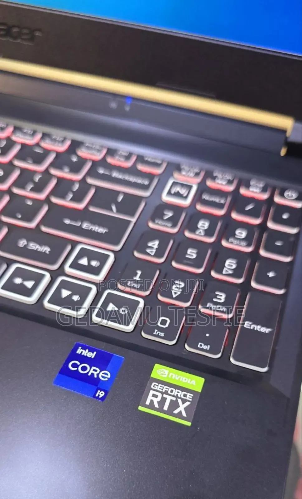 New Laptop Acer 16GB Intel Core I9 SSD 1T