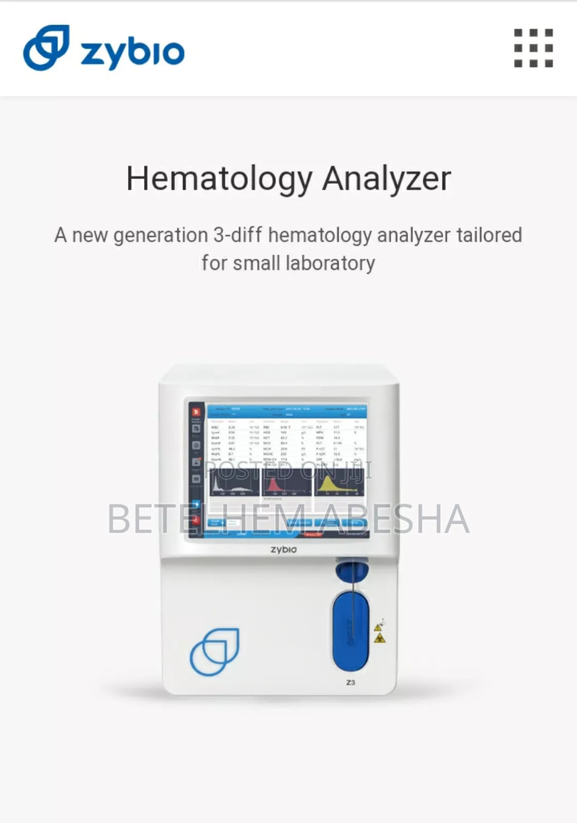 Cbc(Hamatology Analayzer)