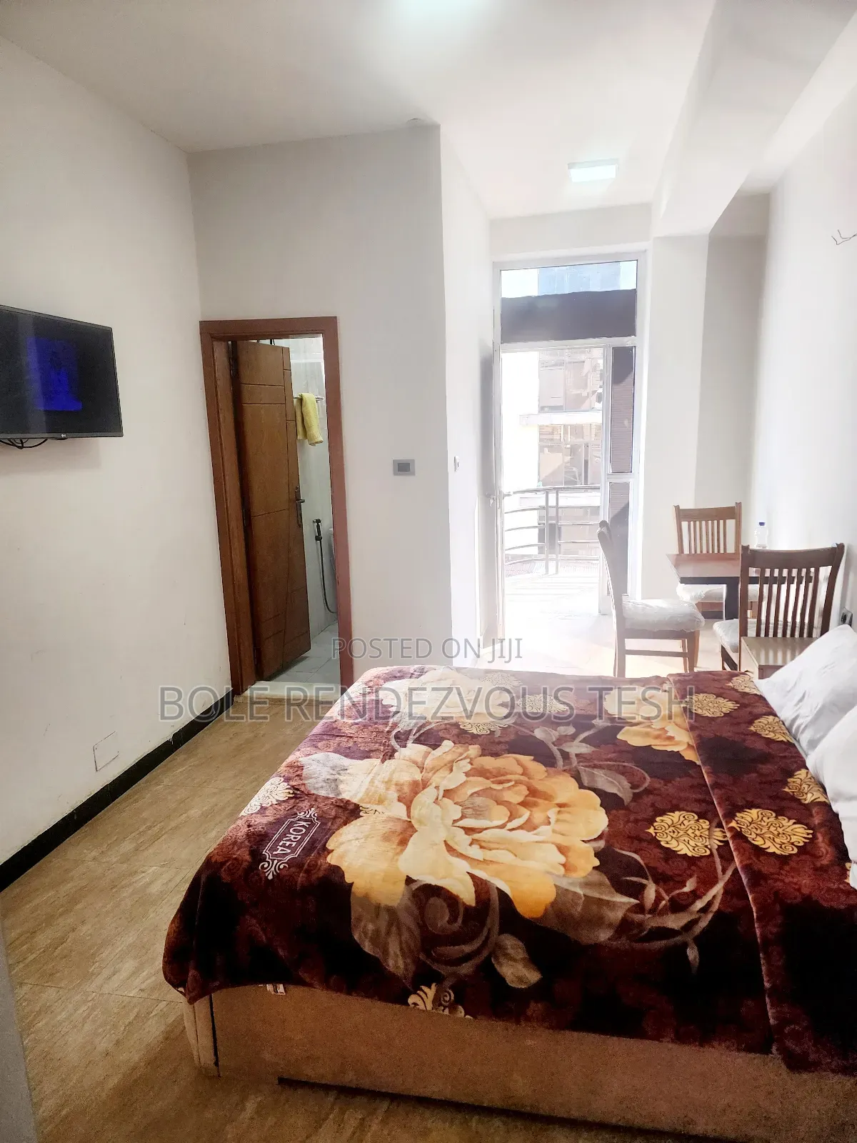 Furnished 1bdrm Apartment in Bole for rent