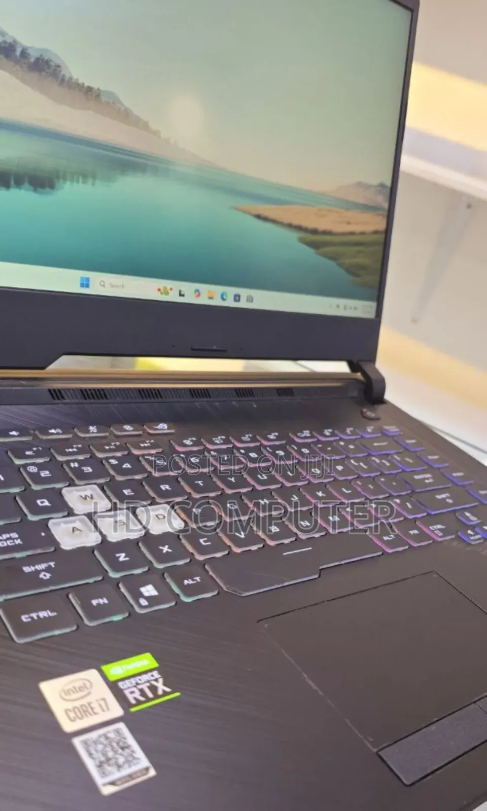 New Laptop Asus ROG Strix G15 16GB Intel Core I7 SSD 512GB
