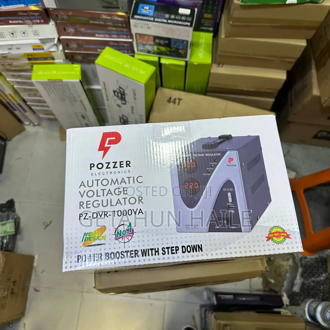 Pozzer Digital Stabilizer (Pozzer Pz-PVR 1000 Va)