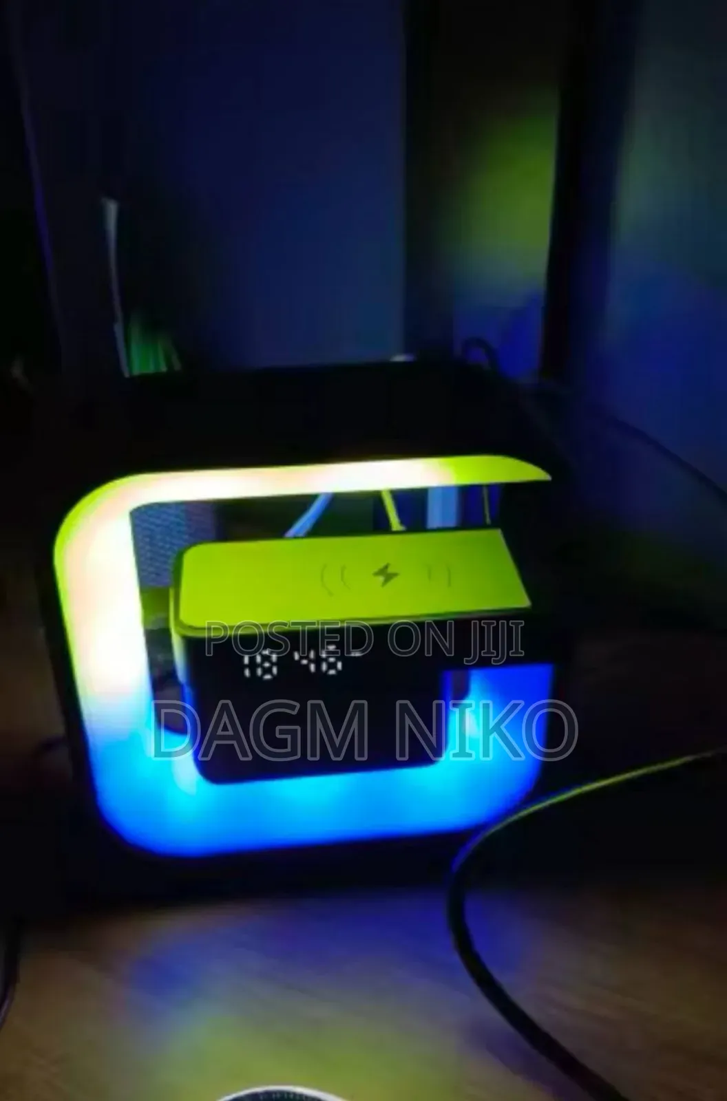 G-light Wireless Charging Speaker And Alarm