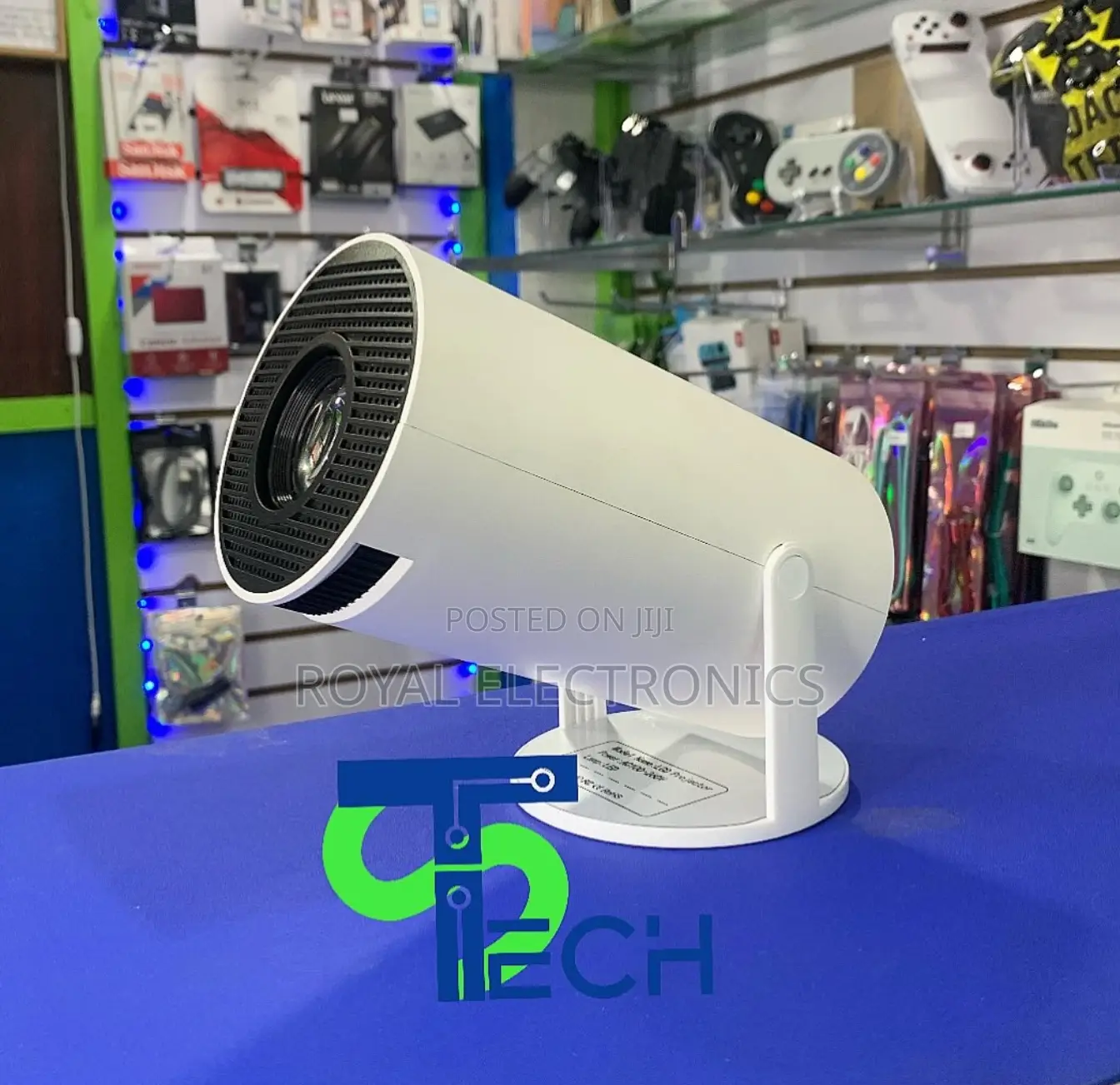 ለአያያዝ እና ለአጠቃቀም አመቺ ከ40 እስከ 120 Inch መሳፍት የሚቺል Projector