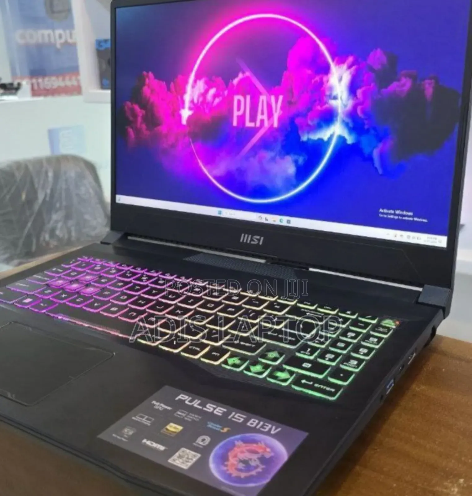 New Laptop MSI Pulse GL76 16GB Intel Core I9 SSD 1T