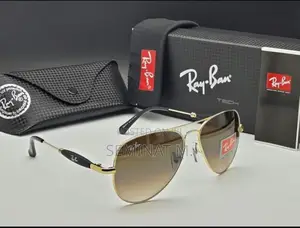 Photo - Rayban Brand Sunglasses የፀሀይ ጨረር የሚከላከል