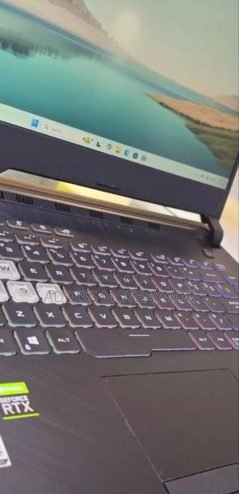 New Laptop Asus ROG Strix G15 16GB Intel Core I7 SSD 512GB
