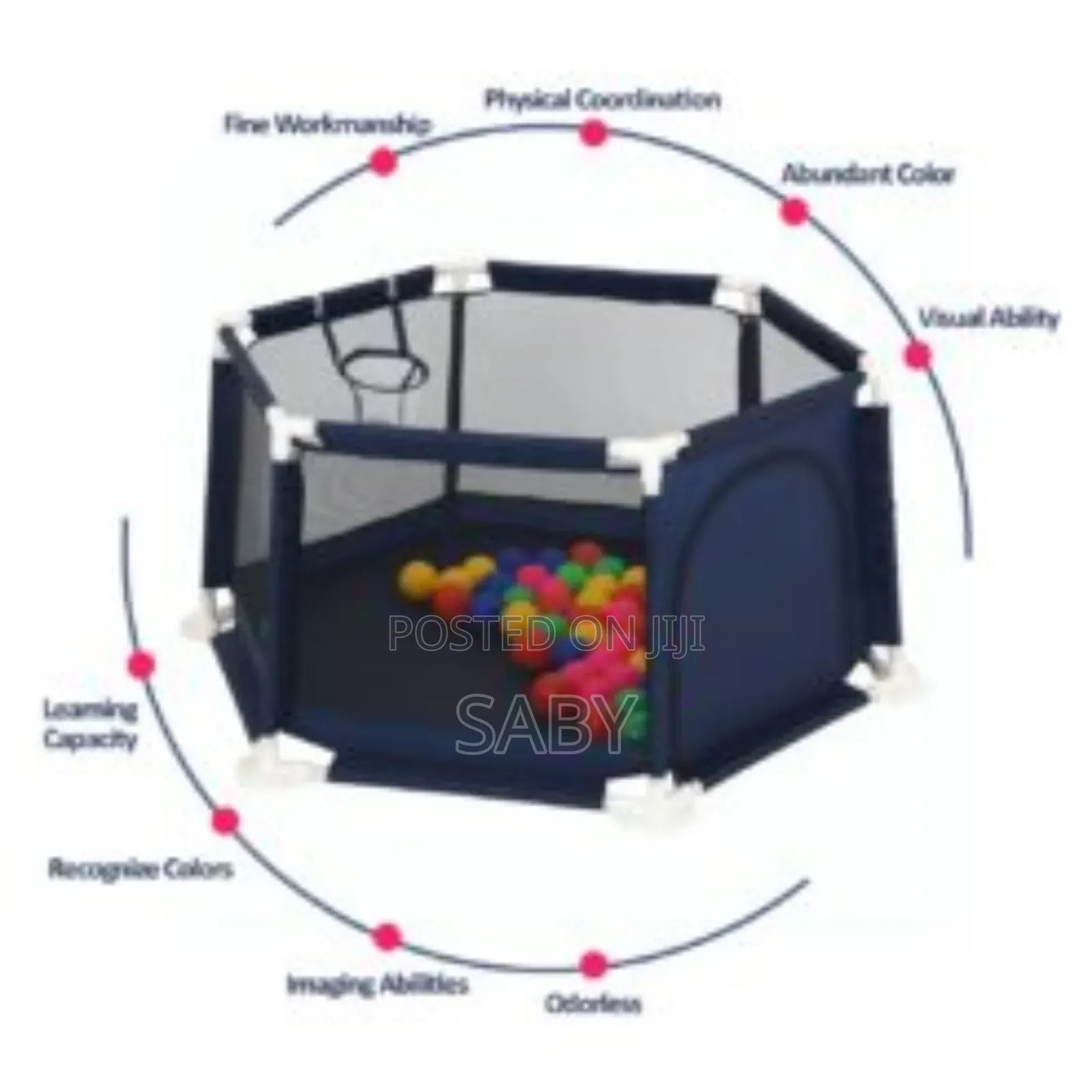 Foldable Children's Game Fence