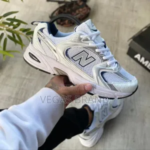 Photo - New Balance 530 Woman's White Silver Master Quality Shoes