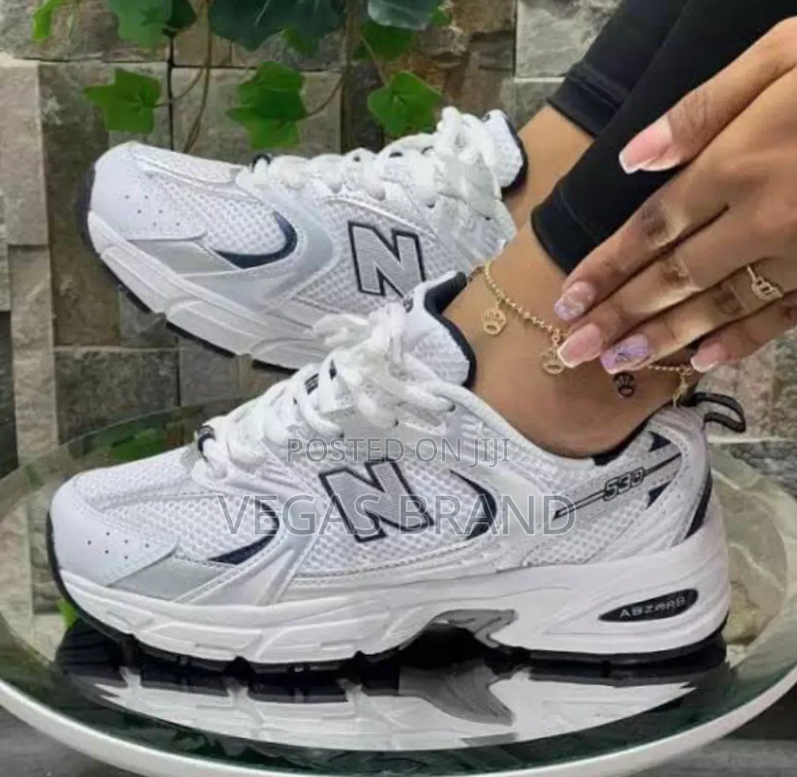 New Balance 530 Woman's White Silver Master Quality Shoes