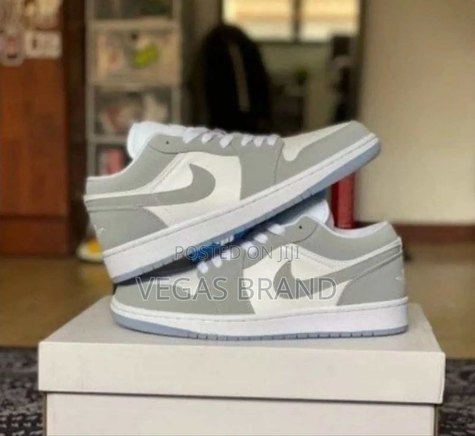 Air Jordan 1 Low Wolfe Gray Master Quality Shoes