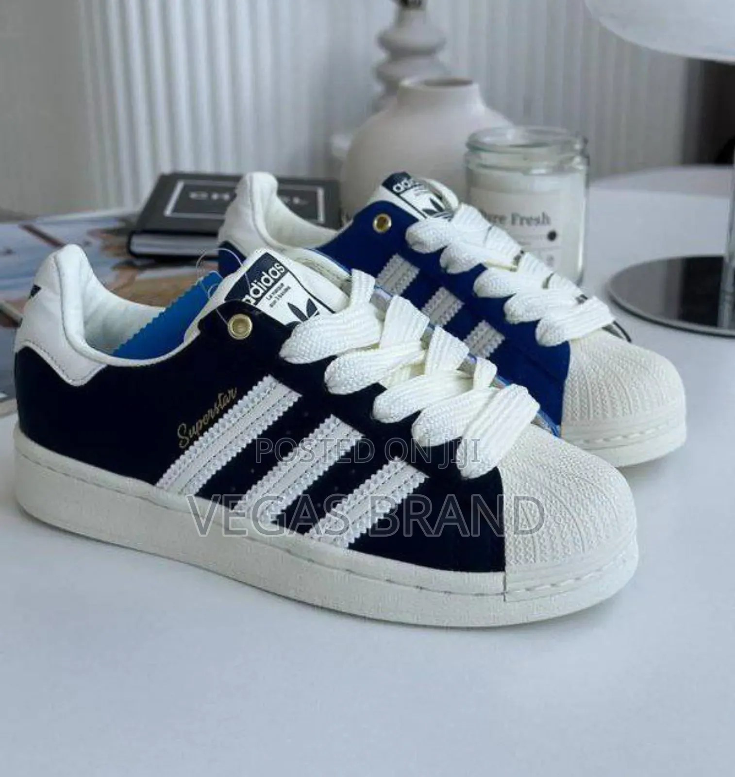 Adidas Super Star 50/50 Navy Blue Master Quality Shoes