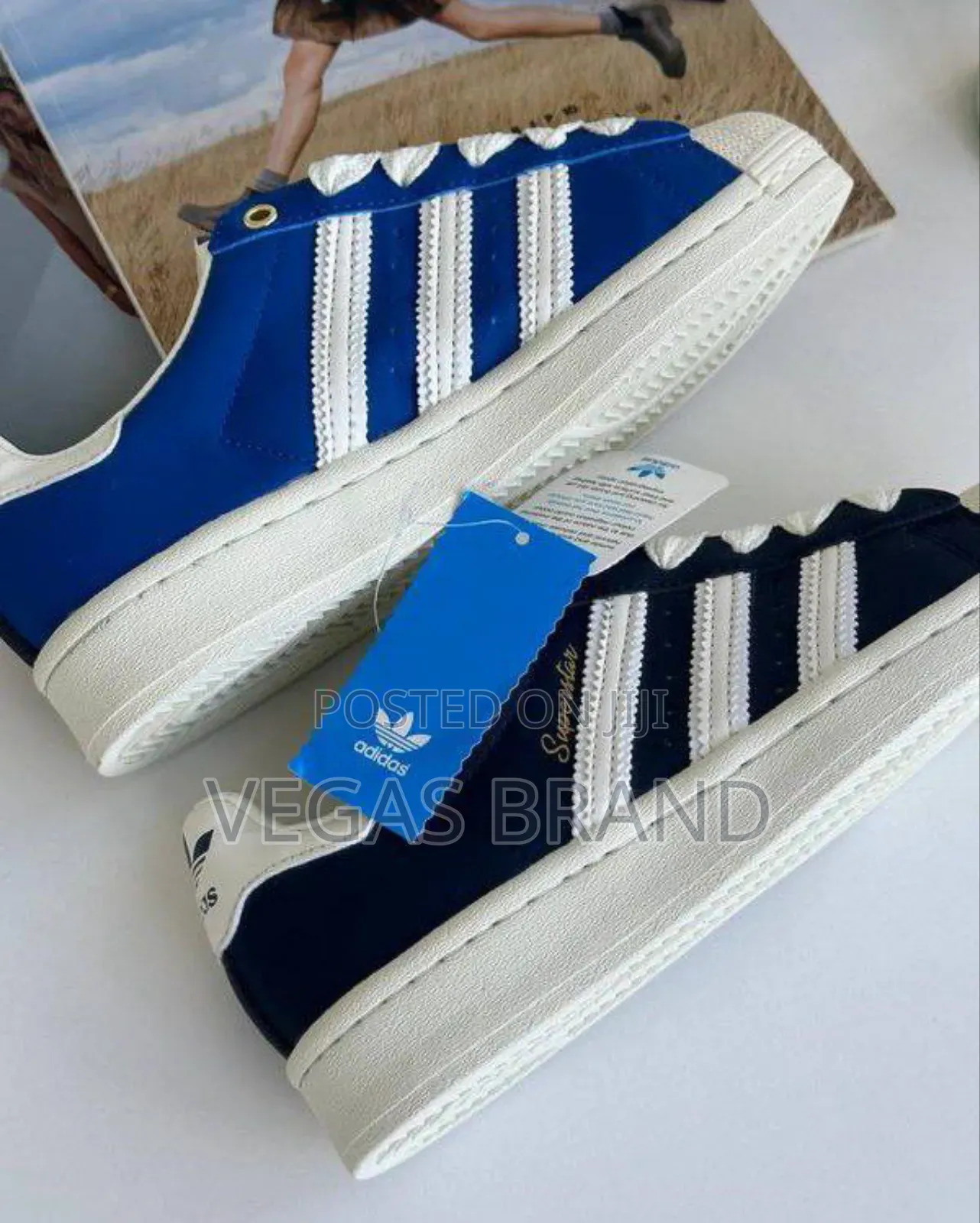 Adidas Super Star 50/50 Navy Blue Master Quality Shoes