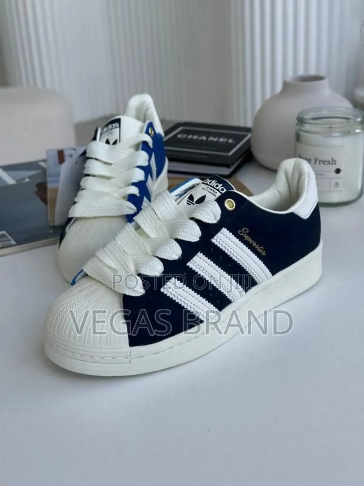 Adidas Super Star 50/50 Navy Blue Master Quality Shoes