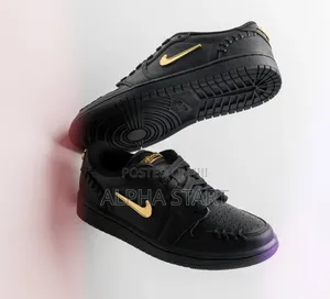 Nike Air Jordan 1 Low ‘Method of Make’ “Triple Black” Shoes