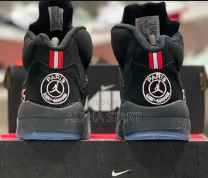 Air Jordan v 5 Retro Hi Paris Saint Germain PSG Shoes