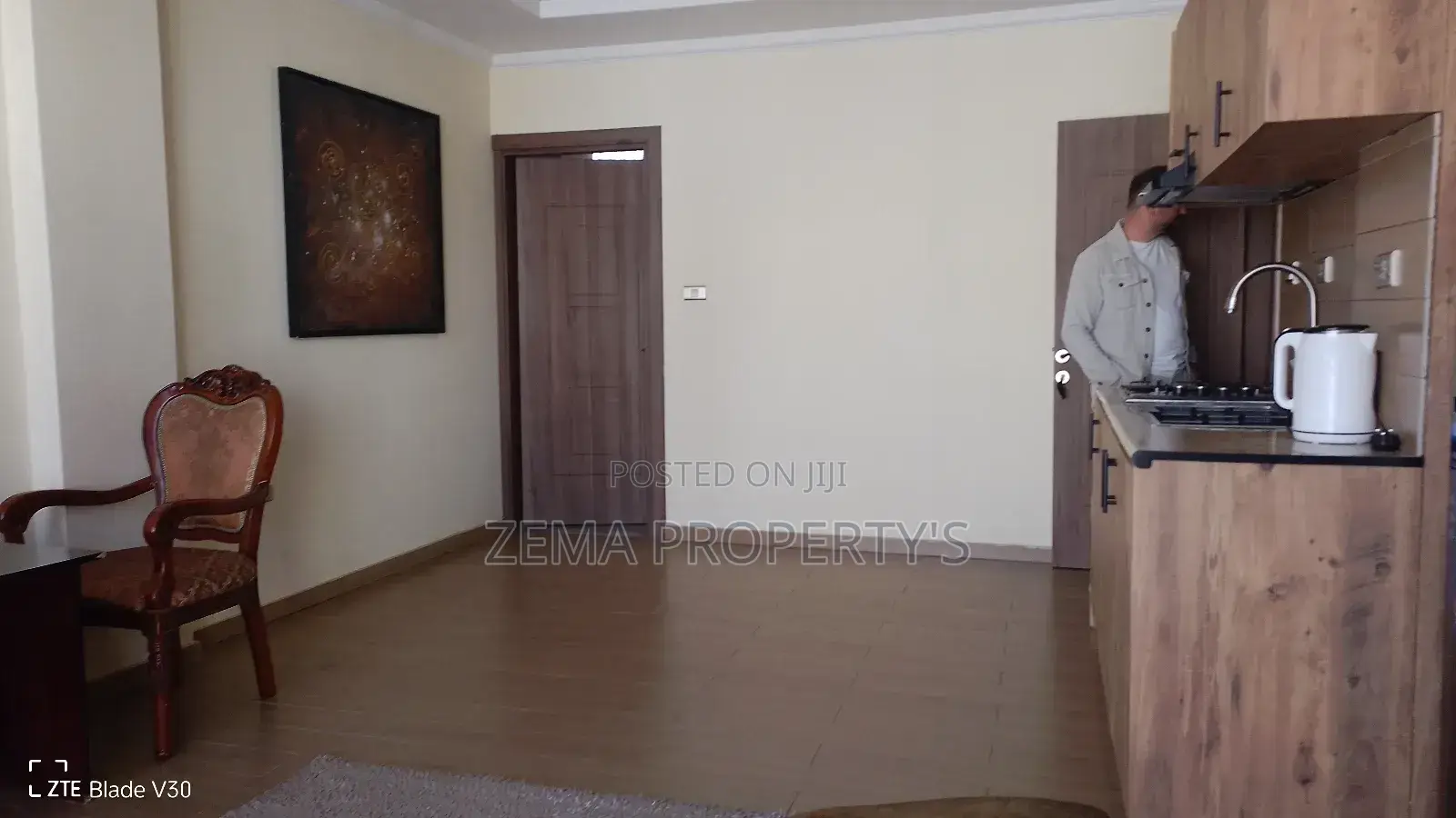 Furnished 1bdrm Apartment in Zema, Bole for rent