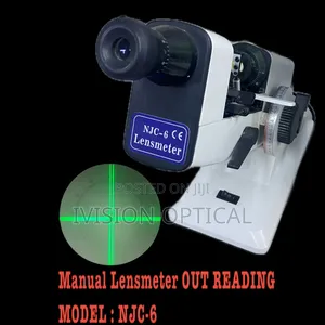 Photo - Lensmeter Measure the Prescription of Eyeglasses