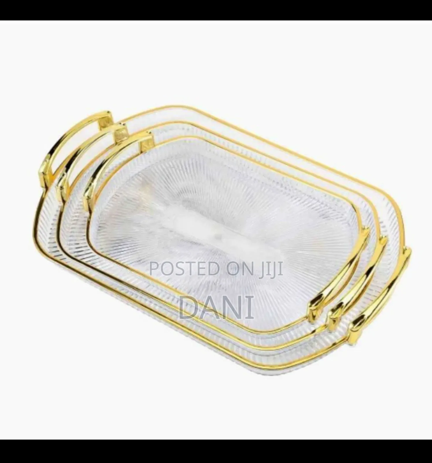 ዘመናዊ ትሪ ባለ ሶስት 3pcs