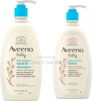Photo - Aveeno Baby Wash and Lotion Is Available in Our Shop.