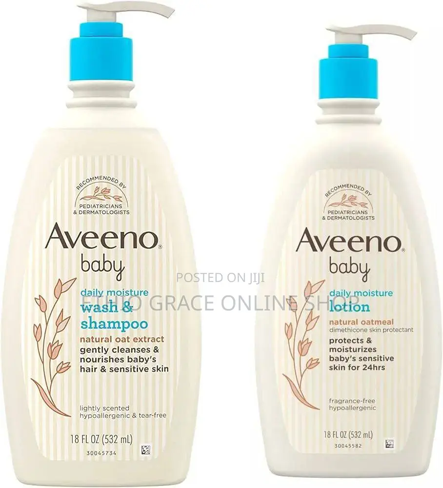 Aveeno Baby Wash and Lotion Is Available in Our Shop.